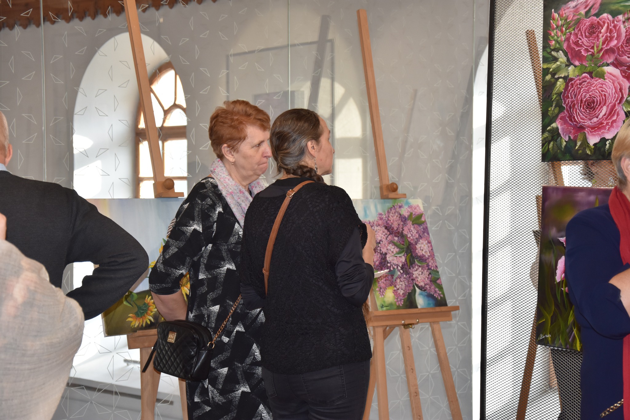 Malwy, róże, fiołki... - Wernisaż wystawy Barbary Harasim